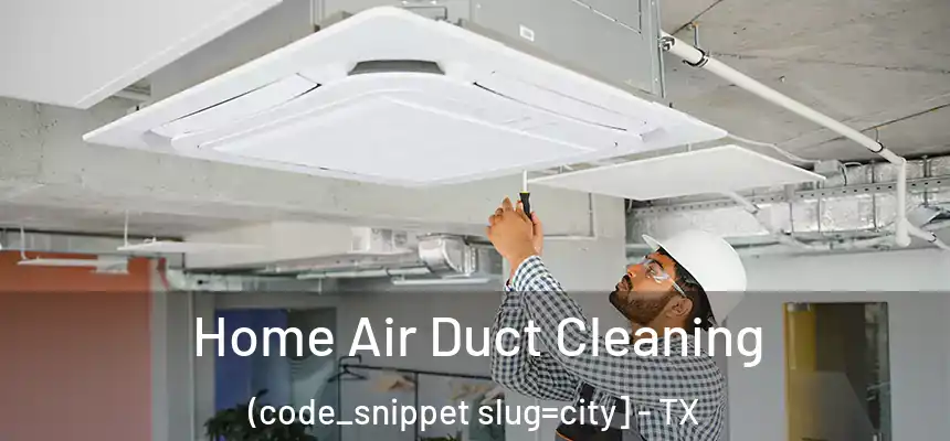  Home Air Duct Cleaning (code_snippet slug=city] - TX